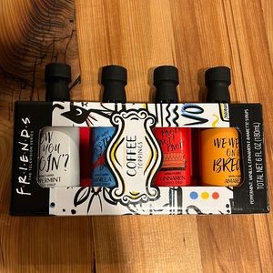 Friends themed Coffee syrups! Brand new!